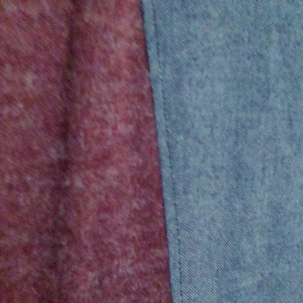Denim/Knit Dress - Picture 2 of 2